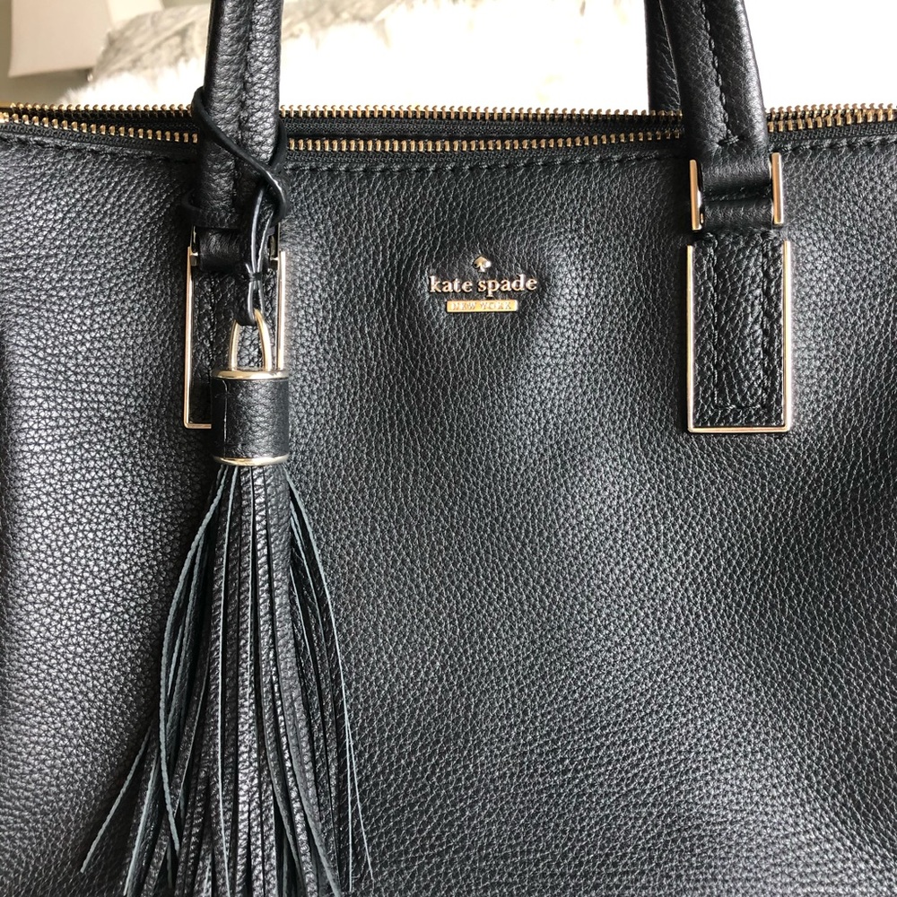 Kate Spade pebbled leather satchel - Picture 6 of 13